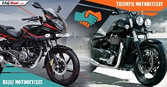 Bajaj Auto, Triumph Motorcycles Announce Global Alliance