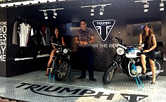 Triumph Motorcycles Presents First Mobile Dealerships For Tier II, III Indian Cities