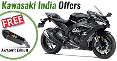 Both Kawasaki ZX-10R & RR With Free Akrapovic Exhaust, Cashback On ZX-14R