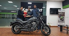 First Kawasaki Vulcan S Delivered to its Owner