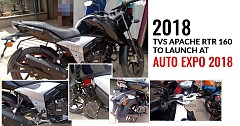 2018 TVS Apache RTR 160 To Launch At Auto Expo 2018