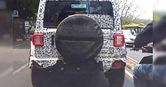 2018 Jeep Wrangler (Jeep Wrangler JL) First Spied Testing in India