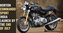 Norton Commando Sport India Launch by the end of July