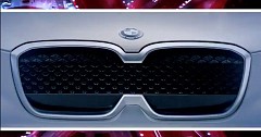 BMW Electric iX3 Concept Teaser Released: Changing The Iconic Double-Kidney Grille Design