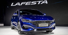 Beijing Motor Show: Hyundai Unveils The Lafesta, A Four Door Luxury Sedan
