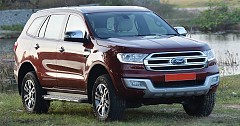 India-Bound Ford Endeavour Facelift To Launch in 2019 Starting