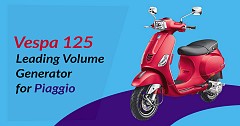 Vespa 125, Leading Volume Generator for Piaggio