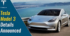 India-Bound Tesla Model 3 Details Announced