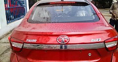 Special Editions Of The Tata Tigor Buzz Spotted, Gets An All-new Red Avatar