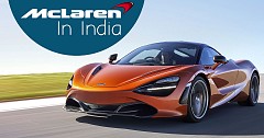 McLaren To Open First Outlet In India