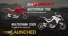 Ducati Multistrada 1260 and 1260S Launched in India