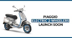 Piaggio Plans to Launch e-vehicles in India