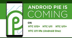 Latest Android Pie Soon To Be Available on HTC, Sony Smartphones