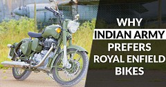 Why Indian Army Prefers Royal Enfield Bikes