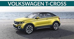 Volkswagen T-cross To Offer As Much As 1281 Litres Of Boot Space
