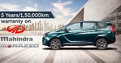 Exciting Offer: 5 Years/1,50,000km warranty from Mahindra Marazzo