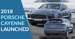 2018 Porsche Cayenne Base and e-Hybrid Gets Launched Starting With 1.19 Crore