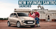 Hyundai Launches the all-new Santro at Rs 3.89 lakh