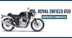 Launch on November 14, Royal Enfield 650 Bookings Commenced