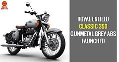 Royal Enfield Classic 350 Gunmetal Grey Variant Gets Dual Channel ABS