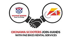 Okinawa Scooters Join-Hands with Fae Bikes Rental Services to Supply E-Scooters