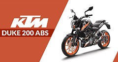 KTM Duke 200 ABS Introduced in Indian Lineup at INR 1.6 Lakh
