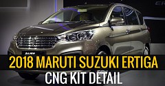 New Maruti Suzuki Ertiga Gets Dealer Fitted CNG kit
