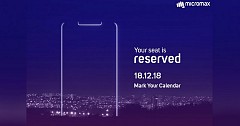 Micromax Plans To Unveil its First Display Notch Smartphone on December 18