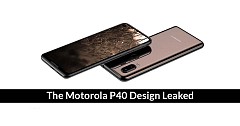 Successor of Motorola P30 The Motorola P40 Specs and Design Leaked