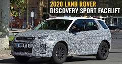 2020 Land Rover Discovery Sport Facelift Spotted