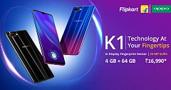 Oppo K1 Goes on Sale At First Time on Flipkart Exclusively