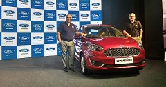 CNG-based Ford Aspire Launched with a Price tag of INR 6.27 Lakh