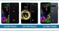 LG Showcased Three Flagship Smartphone At MWC 2019