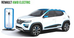 Renault Kwid EV got revealed in leaked Drawings; Production starting Mid-2019