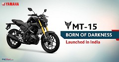 New 2019 Yamaha MT-15 Launched in India; Priced at INR 1.36 lakh