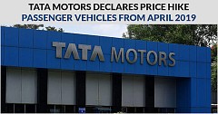 Tata Motors Declares Price Hike on All PVs from April 2019