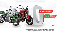 Benelli TNT 300 and 302R Available with Attractive Schemes