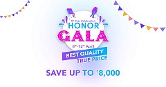 Grab Exciting Discounts During Honor Gala Festival Sale Starting From 8th April