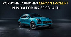 Porsche Launches Macan Facelift at Starting Price of INR 69.98 lakhs
