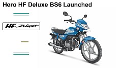 Hero HF Deluxe BS6 Launched at INR 55,925 Ex-showroom Price