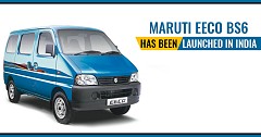Maruti Eeco BS6 starting at Rs. 3.81 Lakhs Launched in India