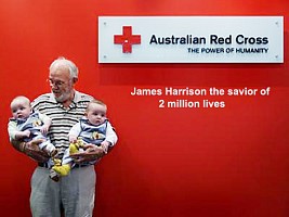 James Harrison the savior of 2 million lives with his unique blood