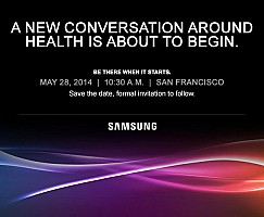 Samsung Grand Event of Health related tech will take place in San Francisco