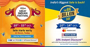 Flipkart vs Amazon: E-commerce Companies Trying To Cash in Diwali