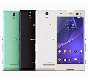 Sony Xperia C3 Front And Back