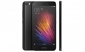 Xiaomi Mi 5 Black Front,Back And Side