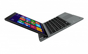 Micromax Canvas Laptab LT666W Front And Side