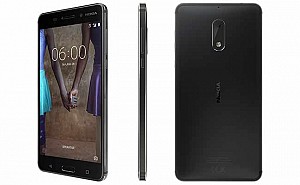 Nokia 6 Matte Black Front, Back And Side