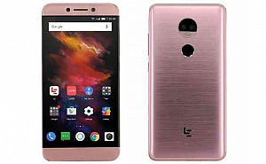 LeEco Le Max 3 Rose Gold Front and Back
