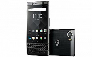 BlackBerry KEYone Silver Front And Back